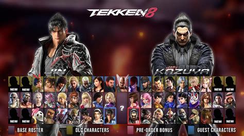 tekken leaked roster|Tekken 8 Leaked Roster